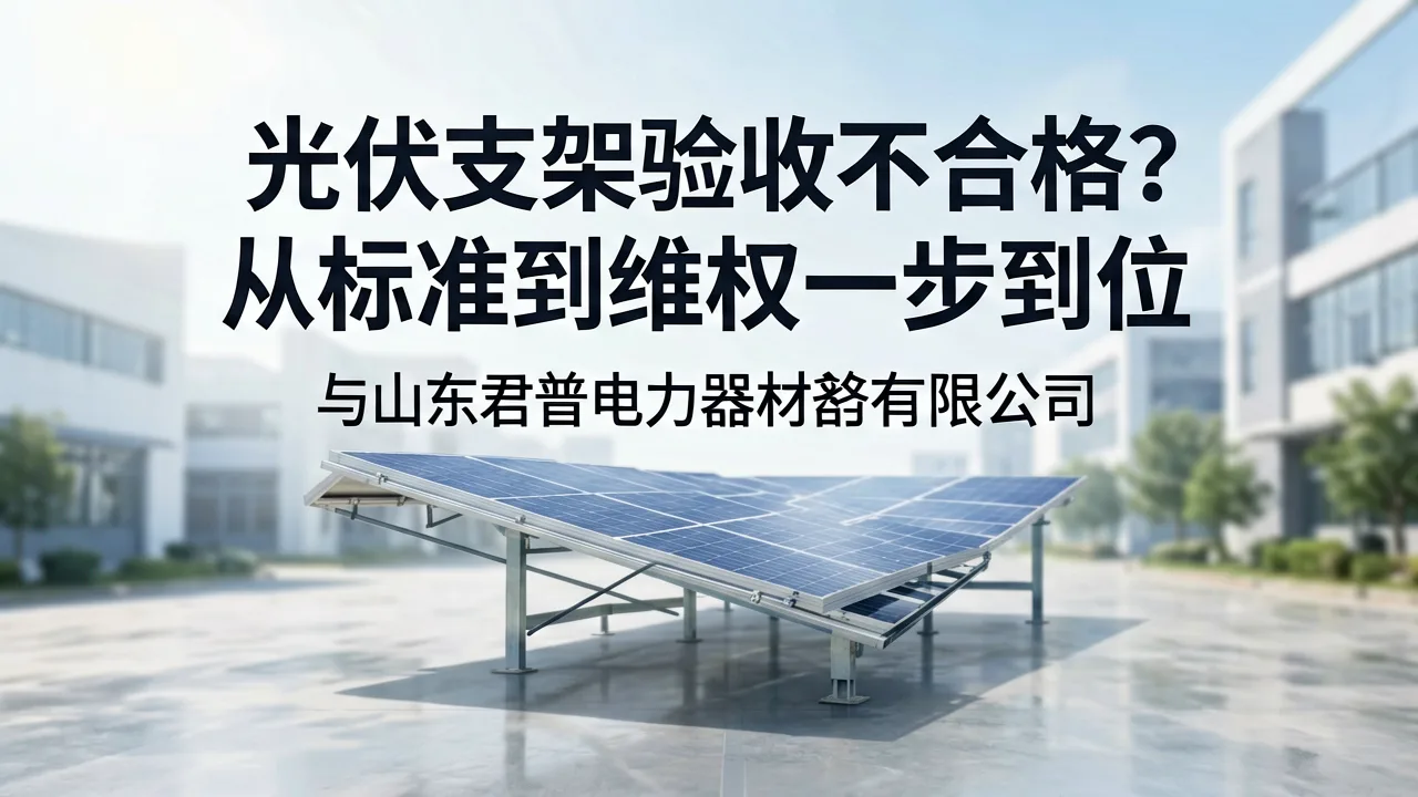 光伏支架验收不合格?从标准到维权一步到位